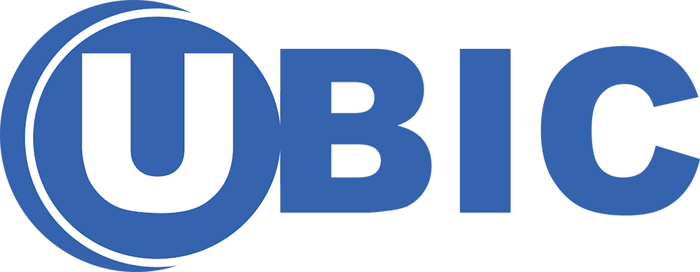 Icone logo ubic bleue